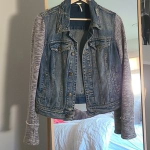 free people denim jacket